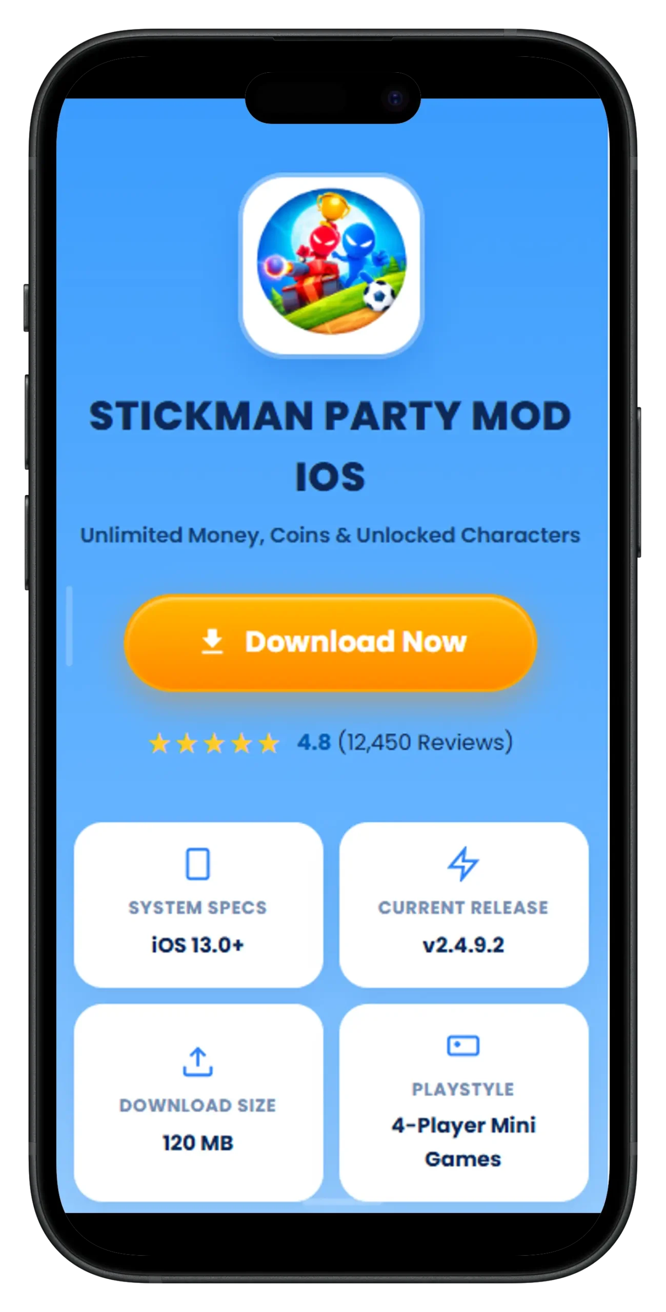 Download Stickman Party For iOS