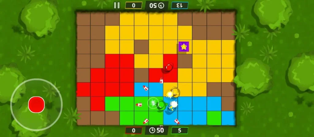 Color Switch in Stickman Party – Gameplay and Maps