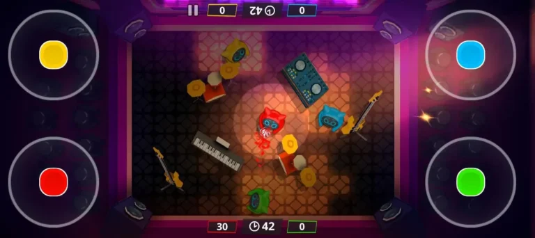 Karaoke Master mini-game in Stickman Party