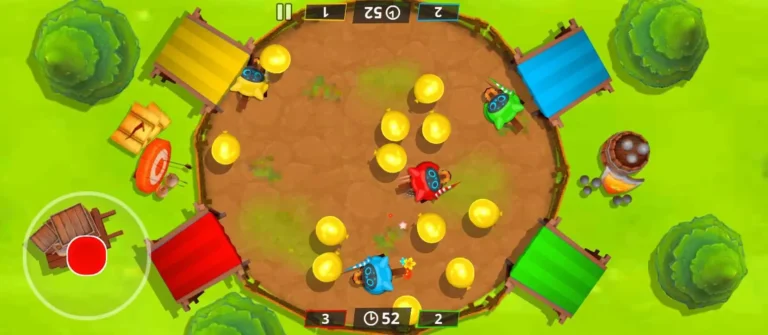 Knight Match mini-game in Stickman Party