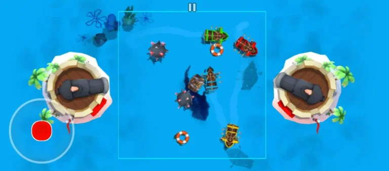 Sea Battle in Stickman Party – Gameplay and Maps