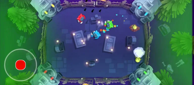 Zombie Survival mini-game in Stickman Party